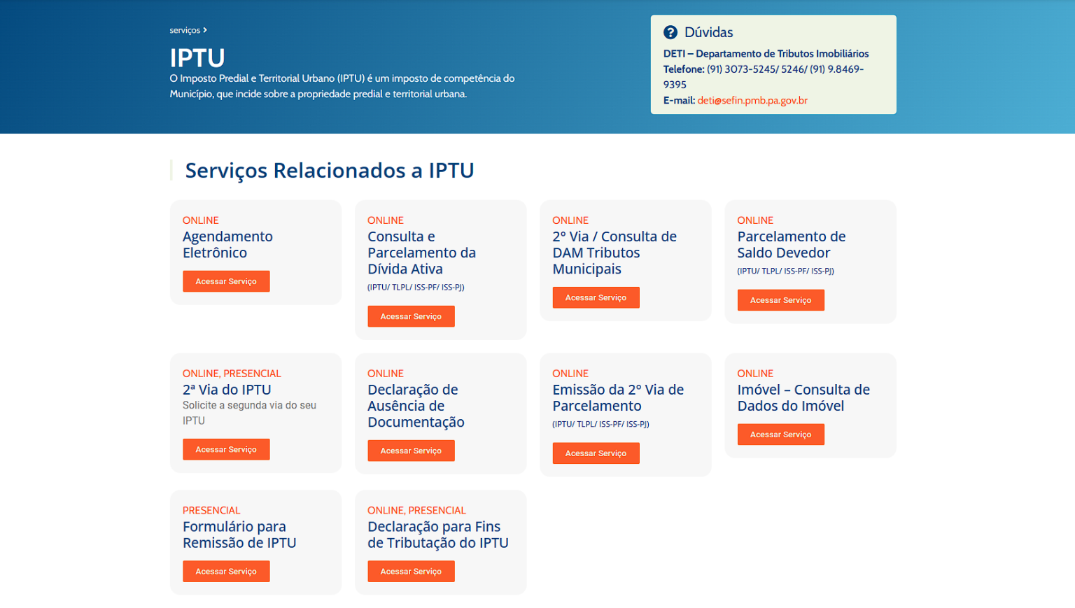 IPTU Belém 2024 Consulta Datas e 2ª Via de Pagamento