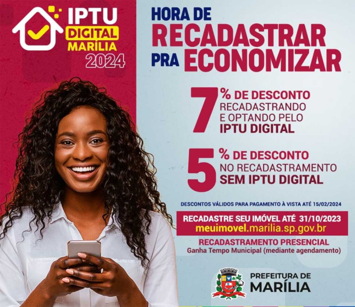IPTU Marília 2024